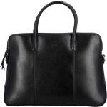 Luxusní kožená dámská business kabelka černá - Katana Floppy černá