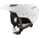 Dámské Lyžařské helmy Uvex v bílé barvě o velikosti 54 cm 