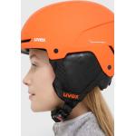 Dámské Lyžařské helmy Uvex v oranžové barvě z plastu ve velikosti L o velikosti 60 cm 