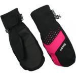lyžařské rukavice BLIZZARD Mitten junior ski gloves, black/pink, vel. 5