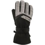 Pánské Lyžařské rukavice Relax Nepromokavé Prodyšné v šedé barvě z kůže ve velikosti L 