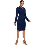 Made Of Emotion Woman's Dress M547 Navy Blue