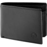 Pánské Kožené peněženky Lucléon v černé barvě v elegantním stylu z kůže 