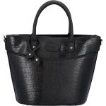 Dámské Luxusní kabelky Hexagona v černé barvě v elegantním stylu z koženky ve slevě 