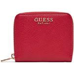 Dámské Luxusní peněženky Guess v červené barvě 