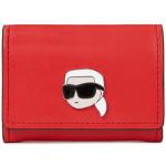 Dámské Luxusní peněženky Karl Lagerfeld v červené barvě ve slevě 