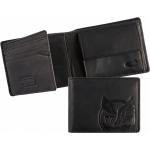 Pánské Kožené peněženky Camel Active v černé barvě z kůže s blokováním RFID 