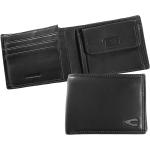 Pánské Kožené peněženky Camel Active v černé barvě v elegantním stylu z kůže s blokováním RFID 