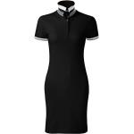 Dámské Denní šaty Malfini v černé barvě z bavlny ve velikosti XXL plus size 