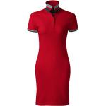 Dámské Denní šaty Malfini v červené barvě z bavlny ve velikosti S 