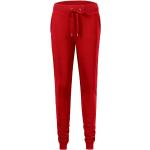 Dámské Elegantní kalhoty Malfini v červené barvě z bavlny ve velikosti L 