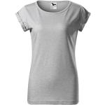 MALFINI Dámské tričko Fusion - Stříbrný melír | XS