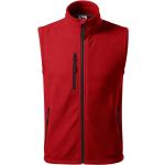Pánské Pracovní vesty Malfini v červené barvě z polyesteru ve velikosti XS 