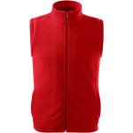 Pánské Pracovní vesty Malfini v červené barvě z polyesteru ve velikosti 3 XL plus size 