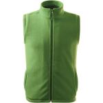 Pánské Pracovní vesty Malfini v zelené barvě z polyesteru ve velikosti S 