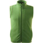 Pánské Pracovní vesty v zelené barvě z polyesteru ve velikosti 3 XL plus size 
