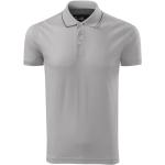 Pánská  Sportovní trička Malfini v šedé barvě v lakovaném stylu z bavlny ve velikosti XXL plus size 