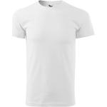 Pánská  Reklamní trička Malfini v bílé barvě z bavlny ve velikosti 10 XL plus size 