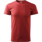 Pánská  Reklamní trička Malfini v bordeaux červené z bavlny ve velikosti XS 