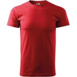 Pánská  Reklamní trička Malfini v červené barvě z bavlny ve velikosti XS 