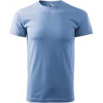 Pánská  Reklamní trička Malfini v modré barvě z bavlny ve velikosti S 
