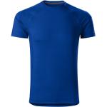 Pánská  Dlouhá trička Malfini v královsky modré barvě z polyesteru ve velikosti S 