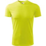MALFINI Pánské tričko Fantasy - Neonově žlutá | L