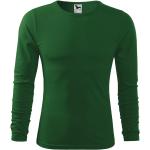 MALFINI Pánské tričko s dlouhým rukávem Fit-T Long Sleeve - Lahvově zelená | XL