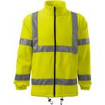 MALFINI Reflexní fleecová bunda HV Fleece Jacket - Reflexní žlutá | XXL