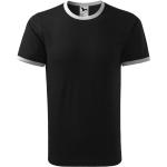 Pánská  Sportovní trička Malfini v černé barvě z bavlny Oeko-tex ve velikosti 3 XL plus size 