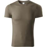 Pánská  Sportovní trička Malfini v army stylu z bavlny ve velikosti L na léto 