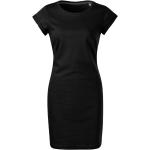 Dámské Letní šaty Malfini v černé barvě z bavlny ve velikosti L 