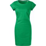 Dámské Letní šaty Malfini v zelené barvě z bavlny ve velikosti L 