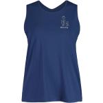 Dámská BIO  Sportovní trička Maloja Prodyšné v modré barvě z bavlny ve velikosti M ve slevě 