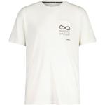 Pánská BIO  Sportovní trička Maloja Prodyšné v bílé barvě z bavlny ve velikosti L ve slevě 