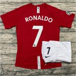 Manchester United 2008 Moskva finále Dětský dres Ronaldo Nostalgie Ronaldo(výšivka Crest)