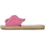 Dámské Sandály Manebí v růžové barvě semišové ve velikosti 35 ve slevě na léto 