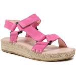 Dámské Outdoor sandály Manebí v růžové barvě semišové ve velikosti 38 na léto 