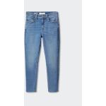 Dámské Skinny džíny Mango v modré barvě ve velikosti XXL 