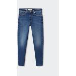 Dámské Skinny džíny Mango v modré barvě z džínoviny ve velikosti 10 XL 