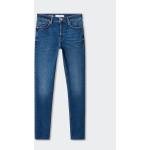 Dámské Skinny džíny Mango v modré barvě ve velikosti XL 
