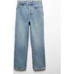 Dámské Straight Fit džíny Mango v modré barvě ve velikosti XL 