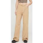 Dámské BIO Manšestrové kalhoty Tommy Hilfiger v béžové barvě z bavlny šířka 29 délka 30 