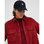 Pánské Košile s dlouhým rukávem LEVI´S v bordeaux červené z bavlny ve velikosti S s dlouhým rukávem ve slevě 