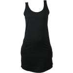 Dámské BIO Letní šaty Mantis v černé barvě z bavlny Oeko-tex ve velikosti L veganské 