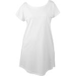 Dámské BIO Tričkové šaty Mantis v bílé barvě z bavlny Oeko-tex ve velikosti M s krátkým rukávem veganské udržitelná móda 