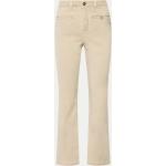 Dámské Straight Fit džíny Marc Aurel v béžové barvě ve velikosti XL 