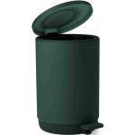 Odpadkové koše v zelené barvě v elegantním stylu 