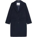 Dámské Zimní kabáty Marc O'Polo v modré barvě z vlny ve velikosti XL ve slevě udržitelná móda 