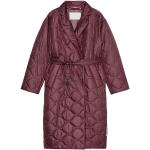 Dámské Zimní kabáty Marc O'Polo v bordeaux červené ze syntetiky ve velikosti XL ve slevě udržitelná móda 